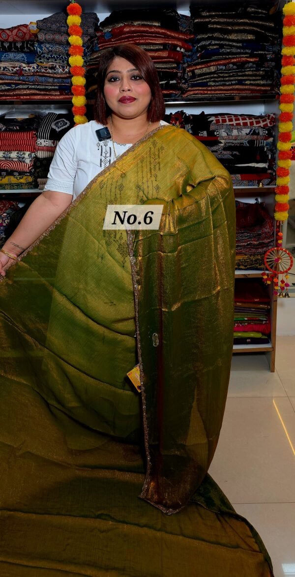 SILK TISSUE SAREE (NO.6)