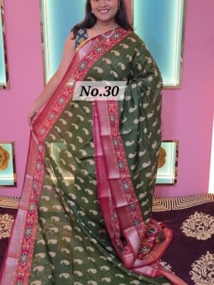 CHANDERI BLOCK PRINT (NO.30)