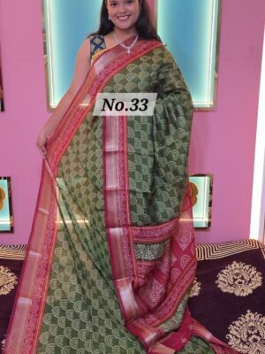 CHANDERI BLOCK PRINT (NO.33)