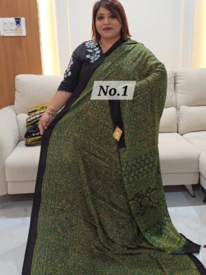 PURE MODAL SILK AJRAK (NO.1)