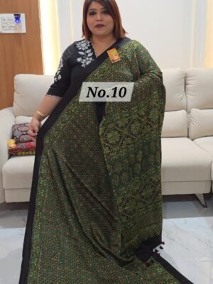 PURE MODAL SILK AJRAK (NO.10)