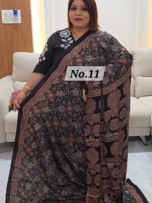 PURE MODAL SILK AJRAK (NO.11)1