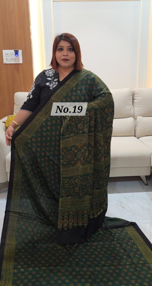 PURE MODAL SILK AJRAK (NO.19)