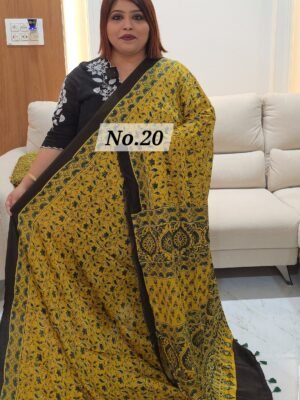 PURE MODAL SILK AJRAK (NO.20)