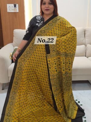 PURE MODAL SILK AJRAK (NO.22)