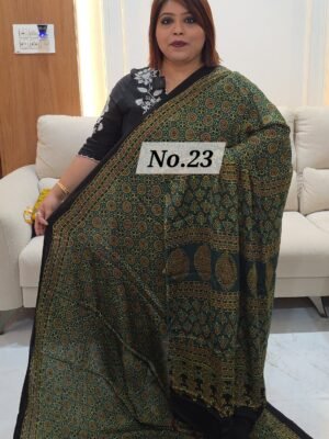 PURE MODAL SILK AJRAK (NO.23)