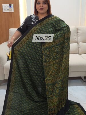 PURE MODAL SILK AJRAK (NO.25)