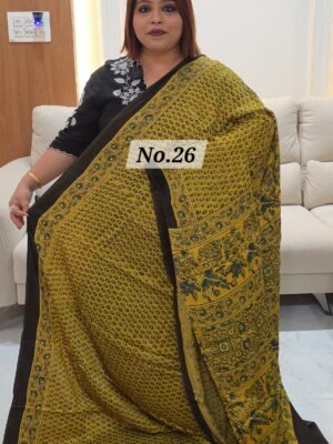 PURE MODAL SILK AJRAK (NO.26)
