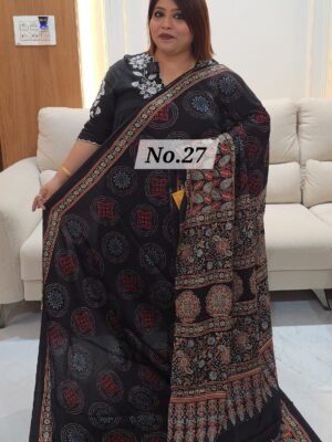 PURE MODAL SILK AJRAK (NO.27)
