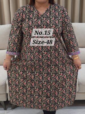 READY KURTI COTTON {SIZE-48} (NO.15)