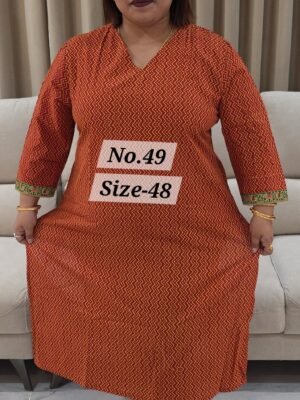 READY KURTI COTTON {SIZE-48} (NO.49)