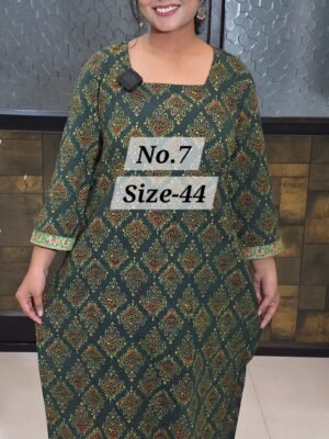 READY KURTI COTTON {SIZE-44} (NO.7)