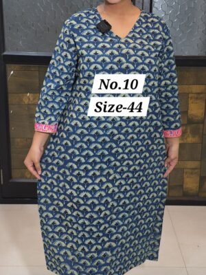 READY KURTI COTTON {SIZE-44} (NO.10)