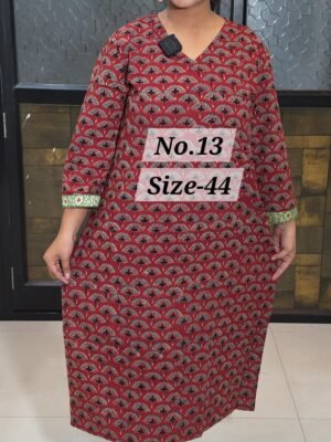READY KURTI COTTON {SIZE-44} (NO.13)