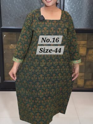 READY KURTI COTTON {SIZE-44} (NO.16)