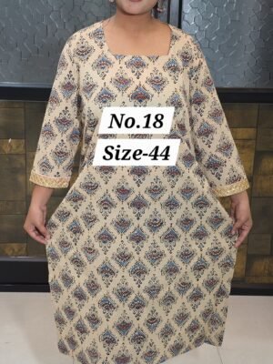 READY KURTI COTTON {SIZE-44} (NO.18)