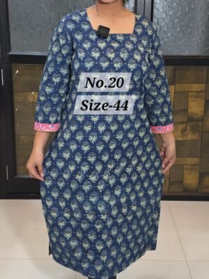 READY KURTI COTTON {SIZE-44} (NO.20)