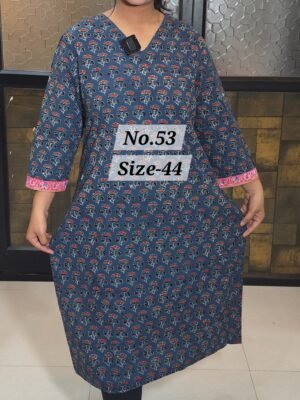 READY KURTI COTTON {SIZE-44} (NO.53)