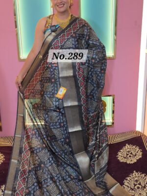 CREPE SILK SAREE (NO.289)