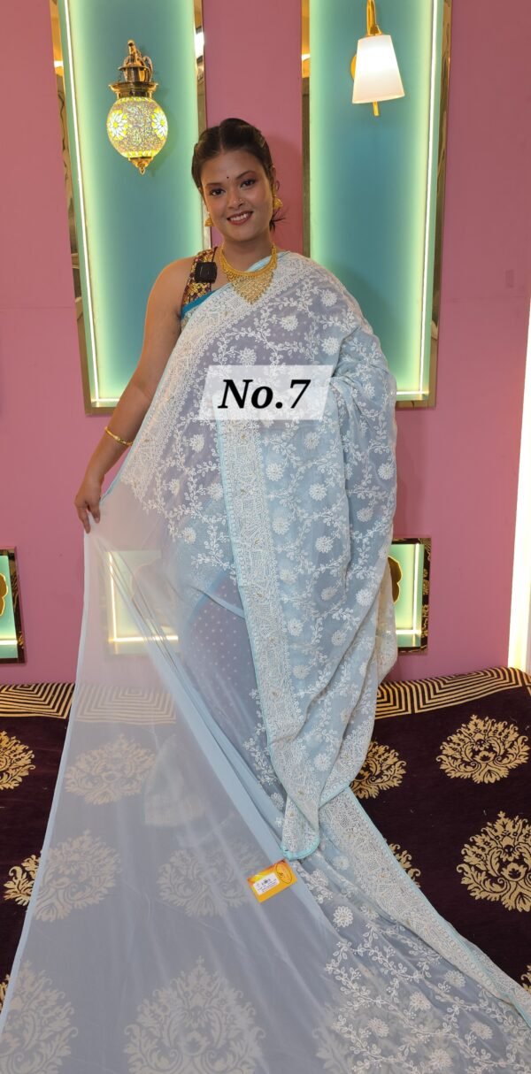 EMBROEDERIED SAREE (NO.7)