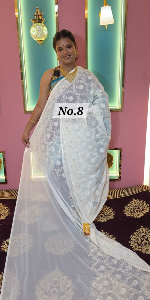 EMBROEDERIED SAREE (NO.8)