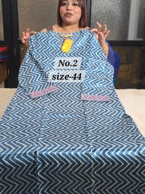 PURE MUSHRU KURTI {SIZE-44} (NO.2)