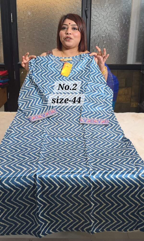 SALE-PURE MUSHRU KURTI {SIZE-44} (NO.2)