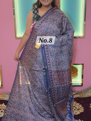 COTTON CHANDERI SILK {28TH-JUN}(NO.8)