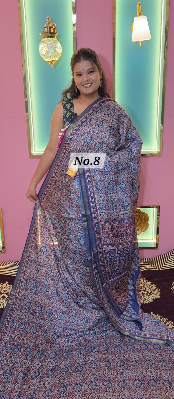 SALE-COTTON CHANDERI SILK {28TH-JUN}(NO.8)