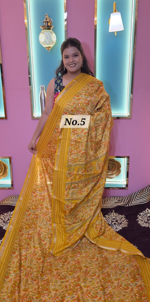 COTTON CHANDERI SILK (NO.5)