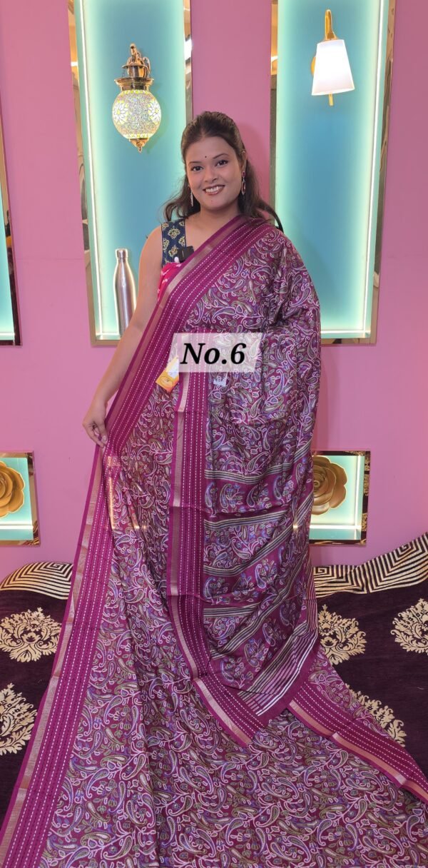 COTTON CHANDERI SILK (NO.6)