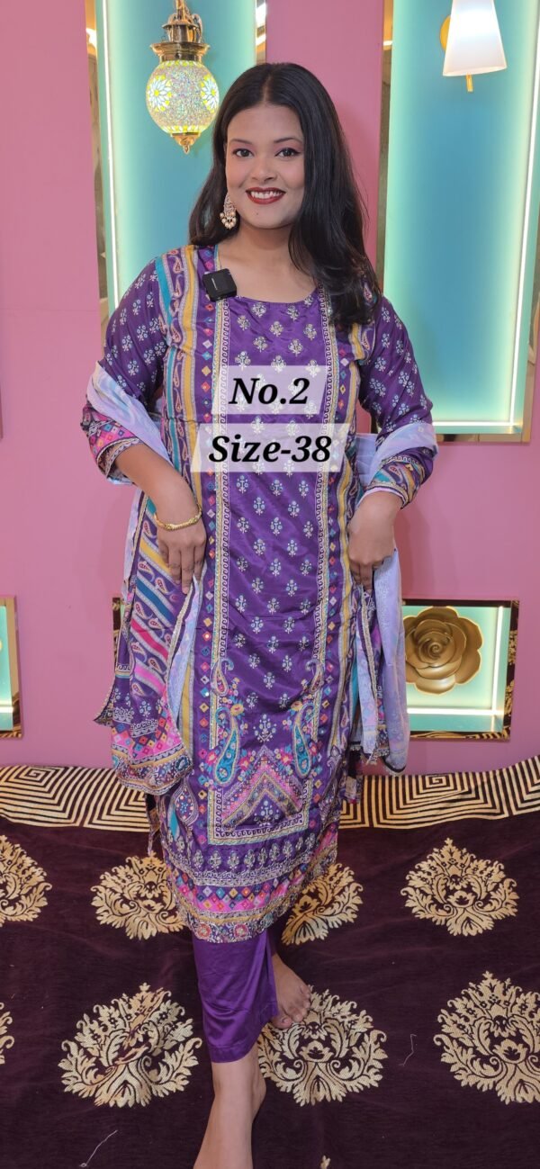 MASLIN SILK READY WEAR SIZE-38 (NO.2)