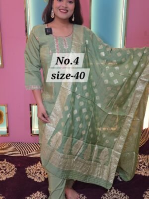 MASLIN SILK READY WEAR SIZE- 40 (NO.4)