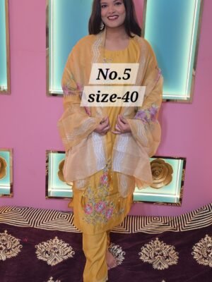 MASLIN SILK READY WEAR SIZE- 40 (NO.5)