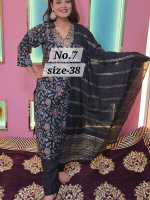 RAYON COTTON READY WEAR SIZE- 38 (NO.7)