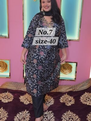 RAYON COTTON READY WEAR SIZE- 40 (NO.7)