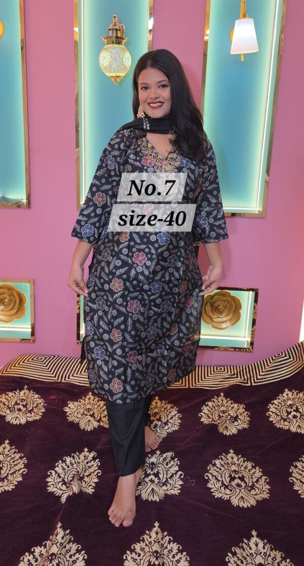 RAYON COTTON READY WEAR SIZE- 40 (NO.7)