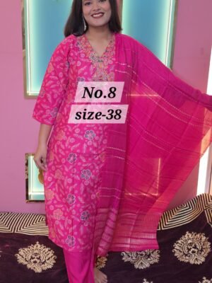 RAYON COTTON READY WEAR SIZE- 38 (NO.8)