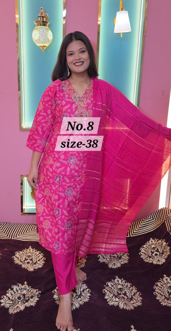 RAYON COTTON READY WEAR SIZE- 38 (NO.8)