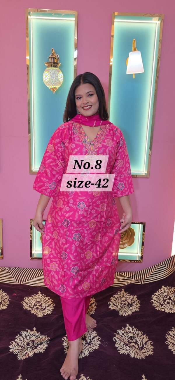 RAYON COTTON READY WEAR SIZE- 42 (NO.8)