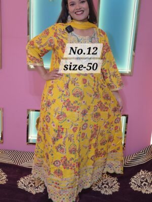 PREMIUM RAYON COTTON READY WEAR SIZE- 50(NO.12)