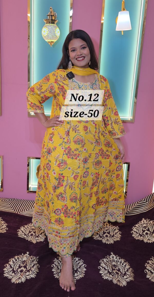PREMIUM RAYON COTTON READY WEAR SIZE- 50(NO.12)