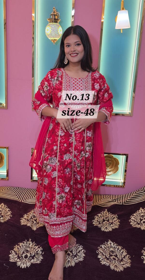 PREMIUM RAYON COTTON READY WEAR SIZE- 48(NO.13)