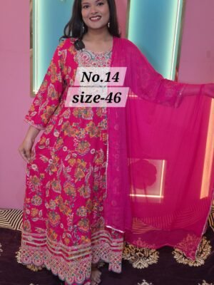 PREMIUM RAYON COTTON READY WEAR SIZE- 46(NO.14)