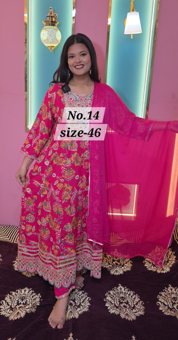 PREMIUM RAYON COTTON READY WEAR SIZE- 46(NO.14)