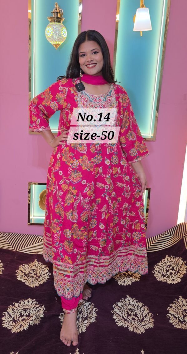 PREMIUM RAYON COTTON READY WEAR SIZE- 50(NO.14)