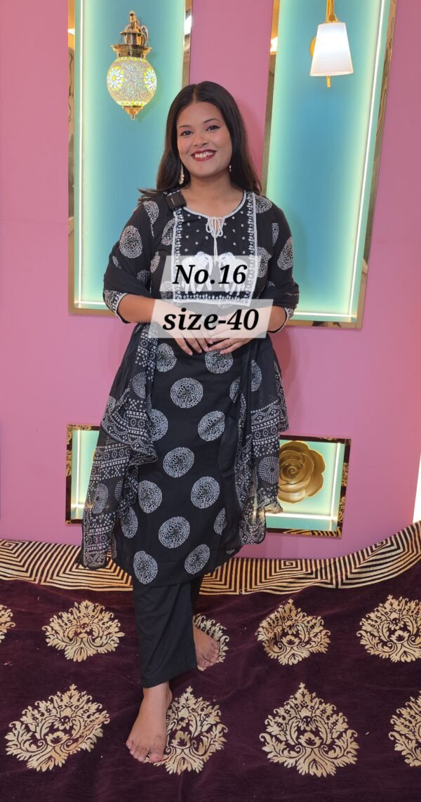 PURE COTTON SILK READY WEAR SIZE- 40(NO.16)
