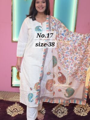 PURE COTTON  READY WEAR SIZE- 38(NO.17)