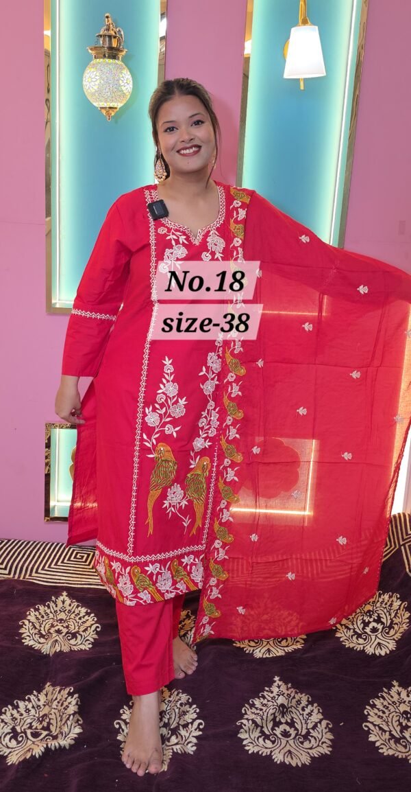 PURE COTTON  READY WEAR SIZE- 38(NO.18)