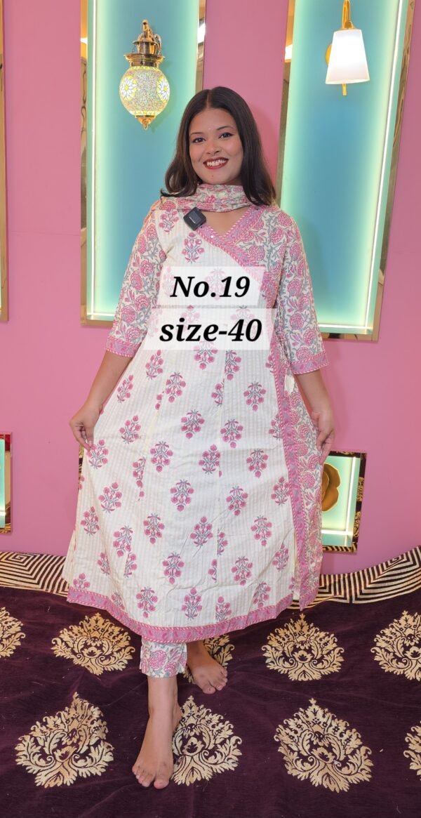 PURE COTTON  READY WEAR SIZE- 40(NO.19